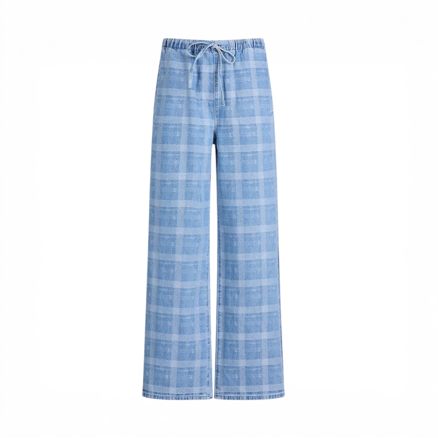 Object Checky MW Denim Pant Light Blue - Steranko Clothing Manchester