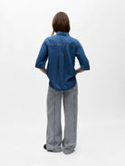 Object Frame Short Sleeve Denim Shirt - Steranko Clothing Manchester