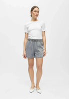 Object Frame Shorts Light Grey Denim - Steranko Clothing Manchester