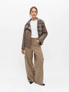 Object Gro Reversible Short Jacket Morel - Steranko Clothing Manchester