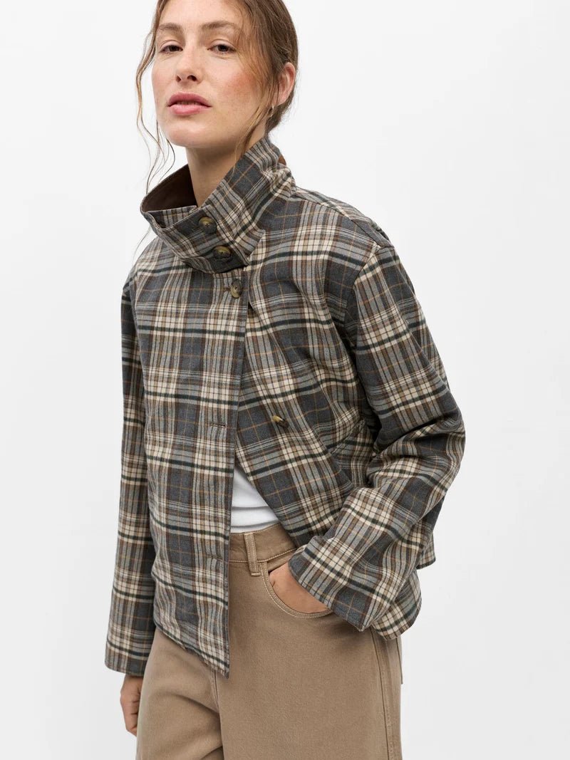 Object Gro Reversible Short Jacket Morel - Steranko Clothing Manchester