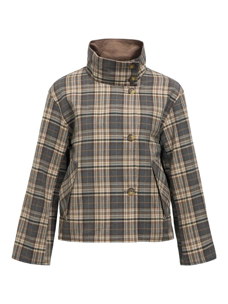 Object Gro Reversible Short Jacket Morel - Steranko Clothing Manchester
