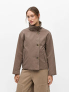Object Gro Reversible Short Jacket Morel - Steranko Clothing Manchester