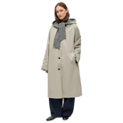 Object Holly L/S Long Reversible Coat Opal Grey Carafe Multi - Steranko Clothing Manchester