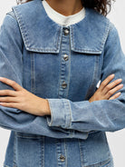 Object Ivy Denim Shirt Medium Blue - Steranko Clothing Manchester