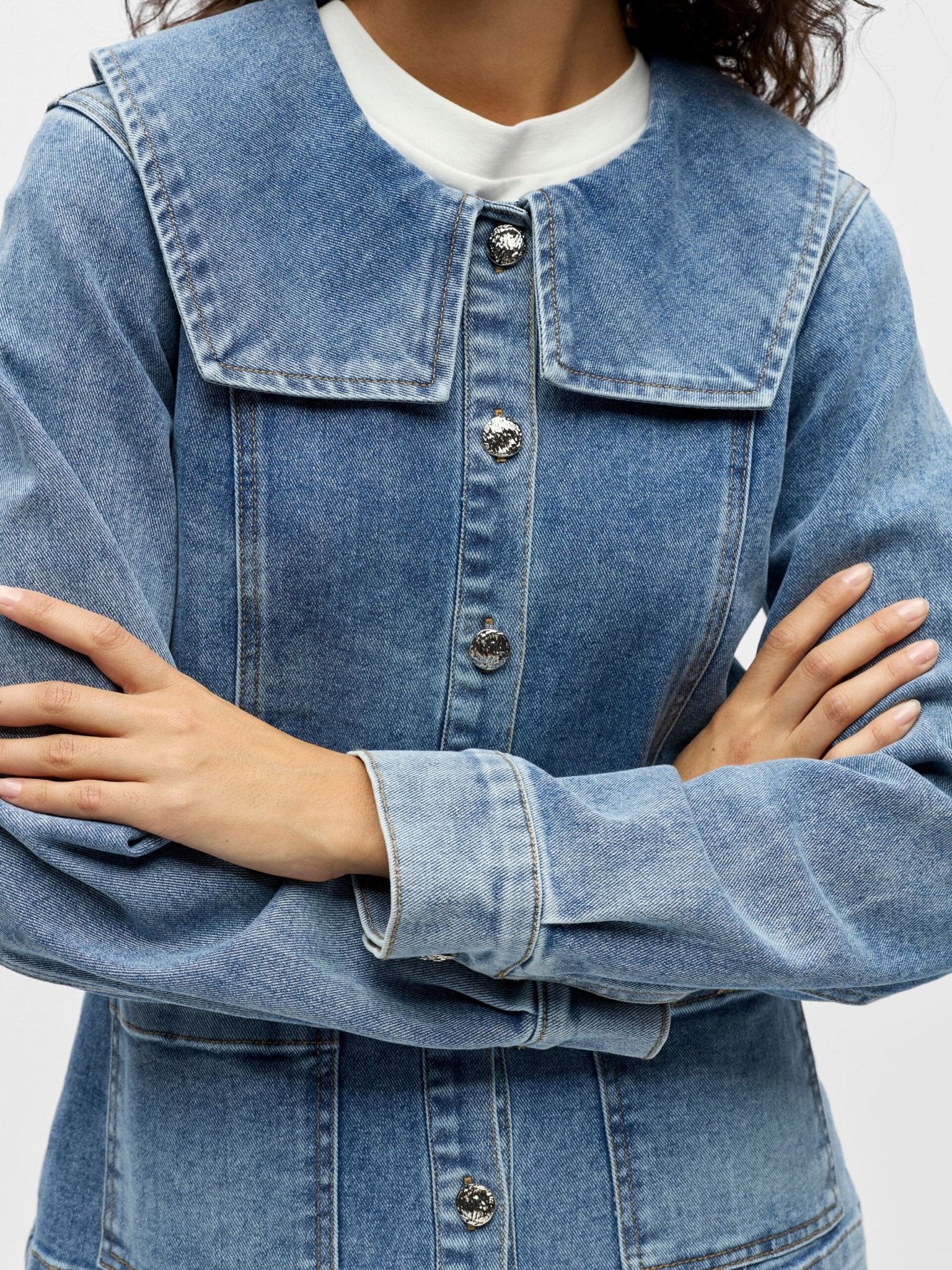 Object Ivy Denim Shirt Medium Blue - Steranko Clothing Manchester