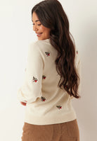 Object Jebba Thess L/S Knit Cardigan Birch Melange - Steranko Clothing Manchester