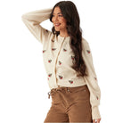 Object Jebba Thess L/S Knit Cardigan Birch Melange - Steranko Clothing Manchester