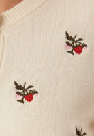 Object Jebba Thess L/S Knit Cardigan Birch Melange - Steranko Clothing Manchester