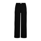 Object Lisa Wide Leg Black - Steranko Clothing Manchester