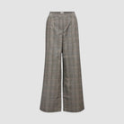 Object Lisa Wide Pants Black/Humus - Steranko Clothing Manchester