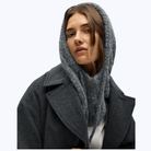 Object Milu Knitted Balaclava Medium Grey Melange - Steranko Clothing Manchester