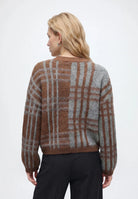 Object Pipsy L/S Reknit Pullover Carafe/Melange - Steranko Clothing Manchester