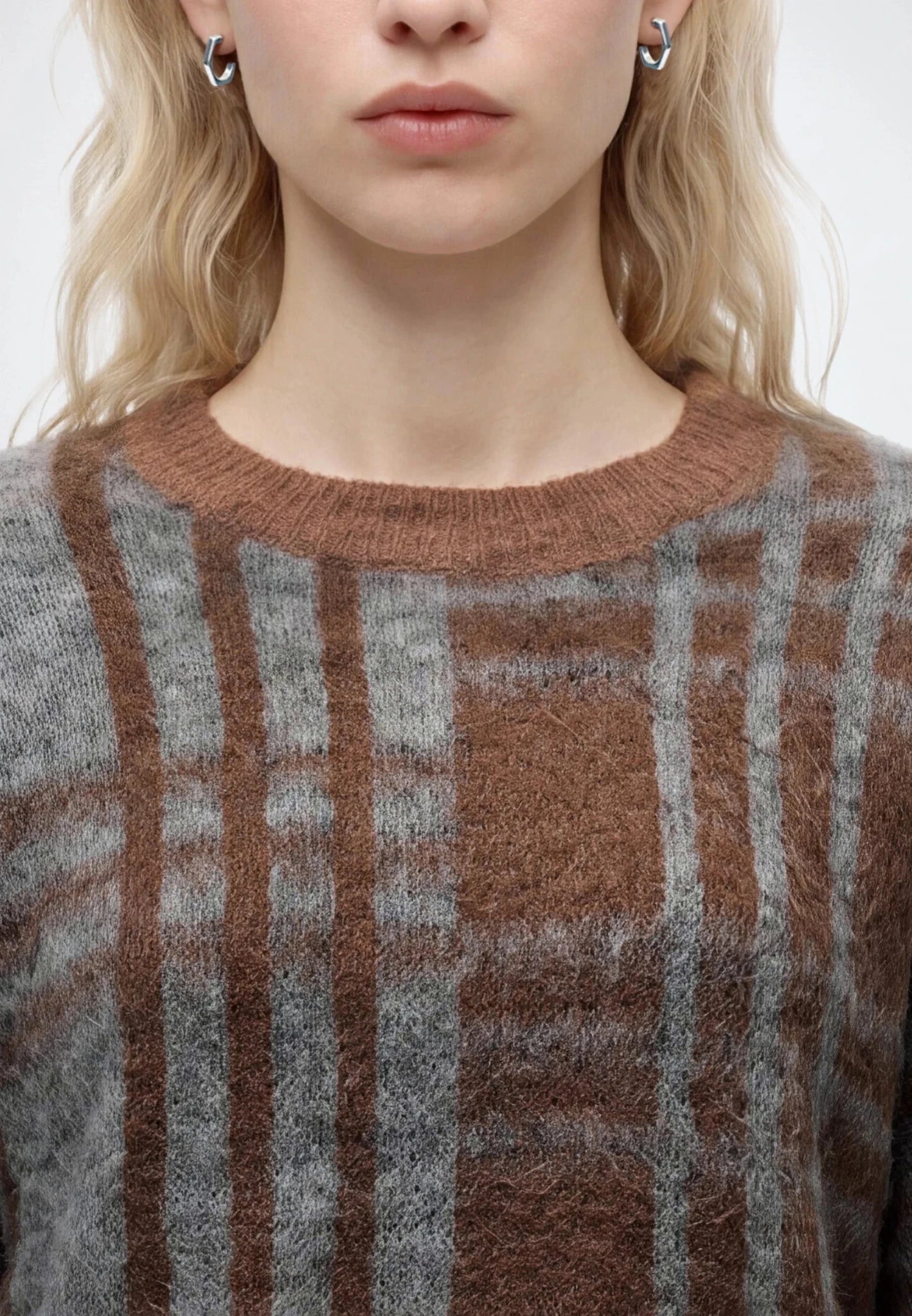 Object Pipsy L/S Reknit Pullover Carafe/Melange - Steranko Clothing Manchester