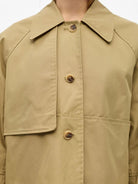 Object Sianna L/S Short Jacket Twill - Steranko Clothing Manchester