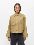 Object Sianna L/S Short Jacket Twill - Steranko Clothing Manchester
