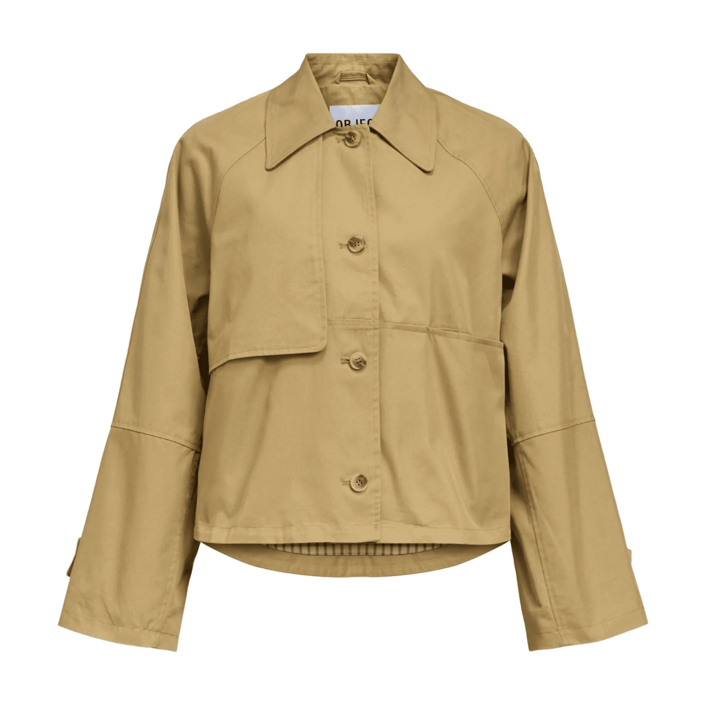 Object Sianna L/S Short Jacket Twill - Steranko Clothing Manchester