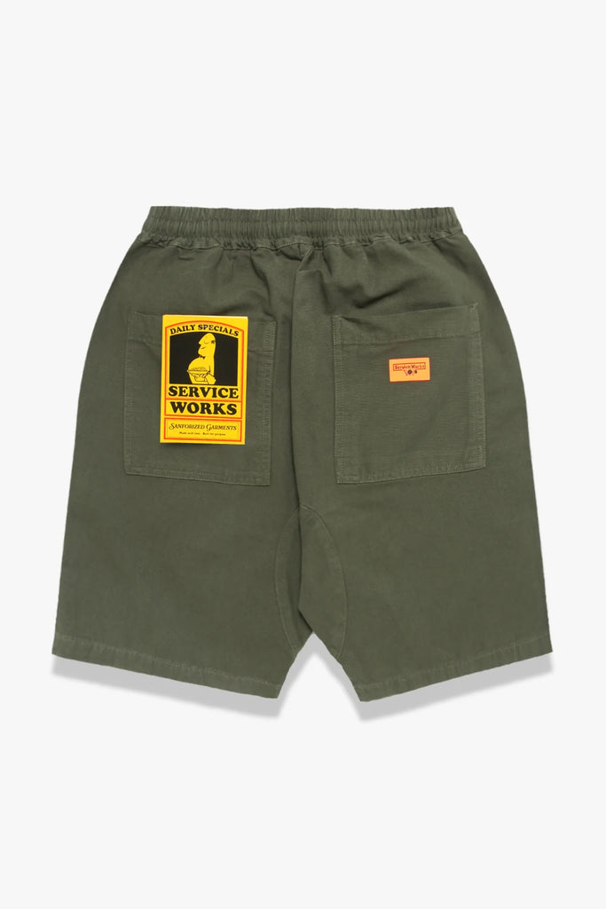 Service Works Canvas Chef Short Olive