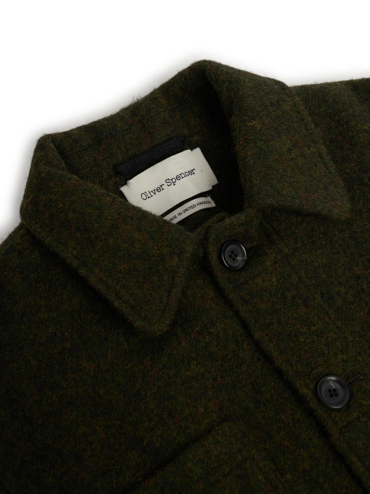Oliver Spencer Addington Jacket Morgan Green - Steranko Clothing Manchester