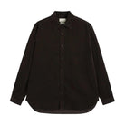 Oliver Spencer Atlanta LS Shirt Mersey Cord Brown - Steranko Clothing Manchester