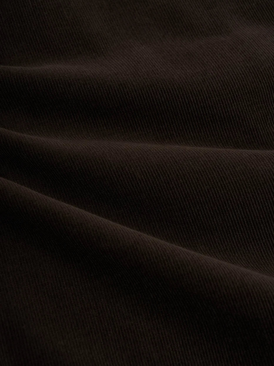 Oliver Spencer Atlanta LS Shirt Mersey Cord Brown - Steranko Clothing Manchester