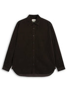 Oliver Spencer Atlanta LS Shirt Mersey Cord Brown - Steranko Clothing Manchester