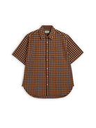 Oliver Spencer Atlanta Short Sleeve Shirt Lennox Multi - Steranko Clothing Manchester