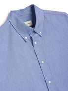 Oliver Spencer Brook Shirt McKenzie Blue - Steranko Clothing Manchester