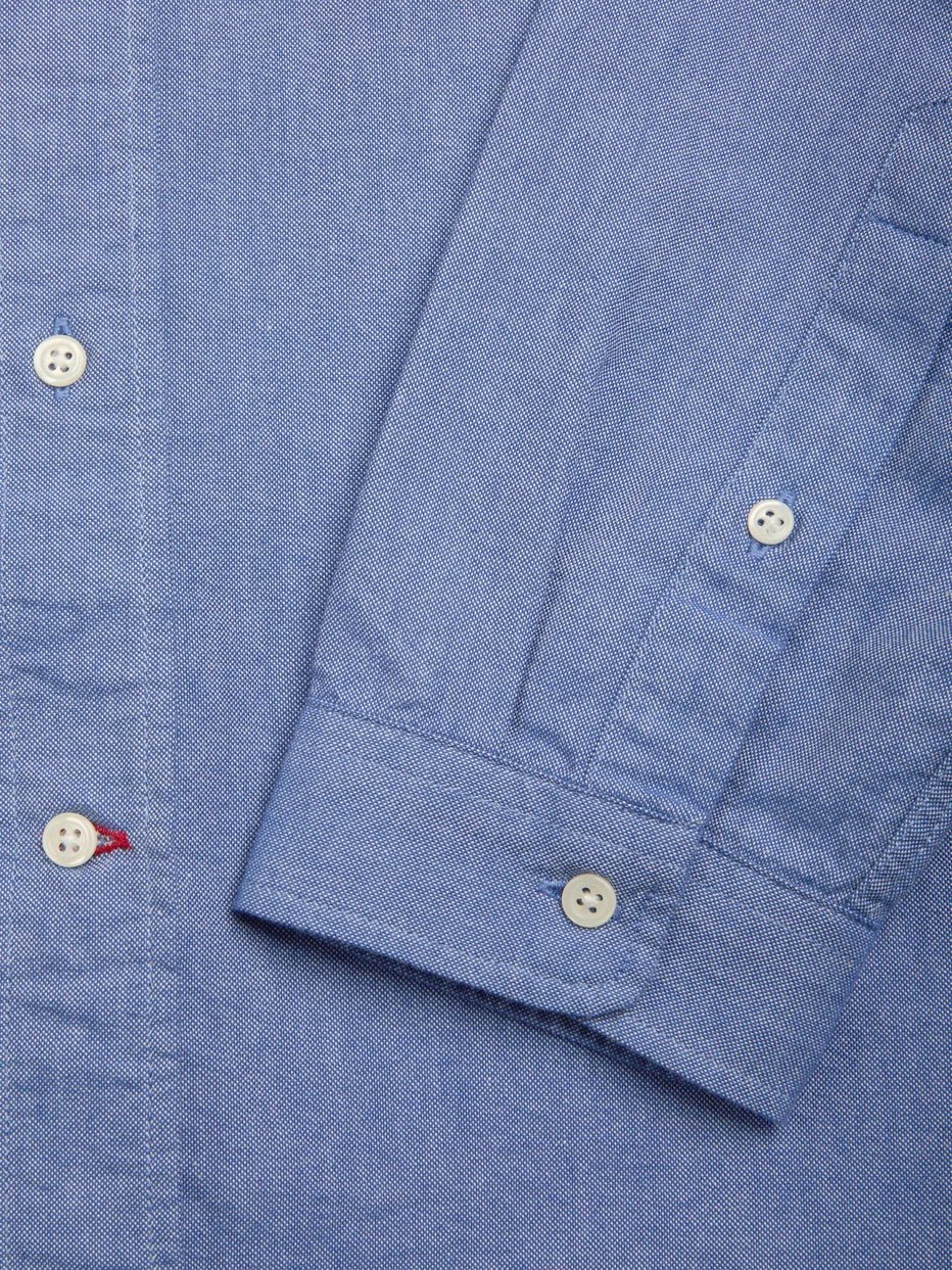 Oliver Spencer Brook Shirt McKenzie Blue - Steranko Clothing Manchester
