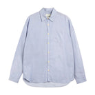 Oliver Spencer New York Special Shirt Collins White / Blue - Steranko Clothing Manchester