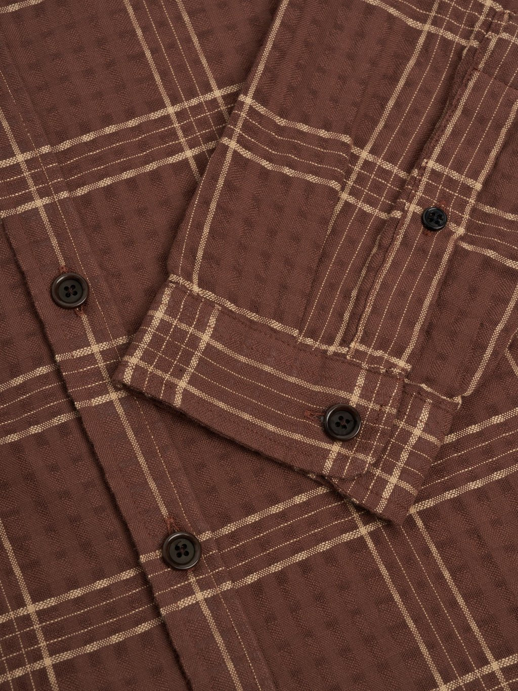 Oliver Spencer New York Special Shirt Connell Brown - Steranko Clothing Manchester
