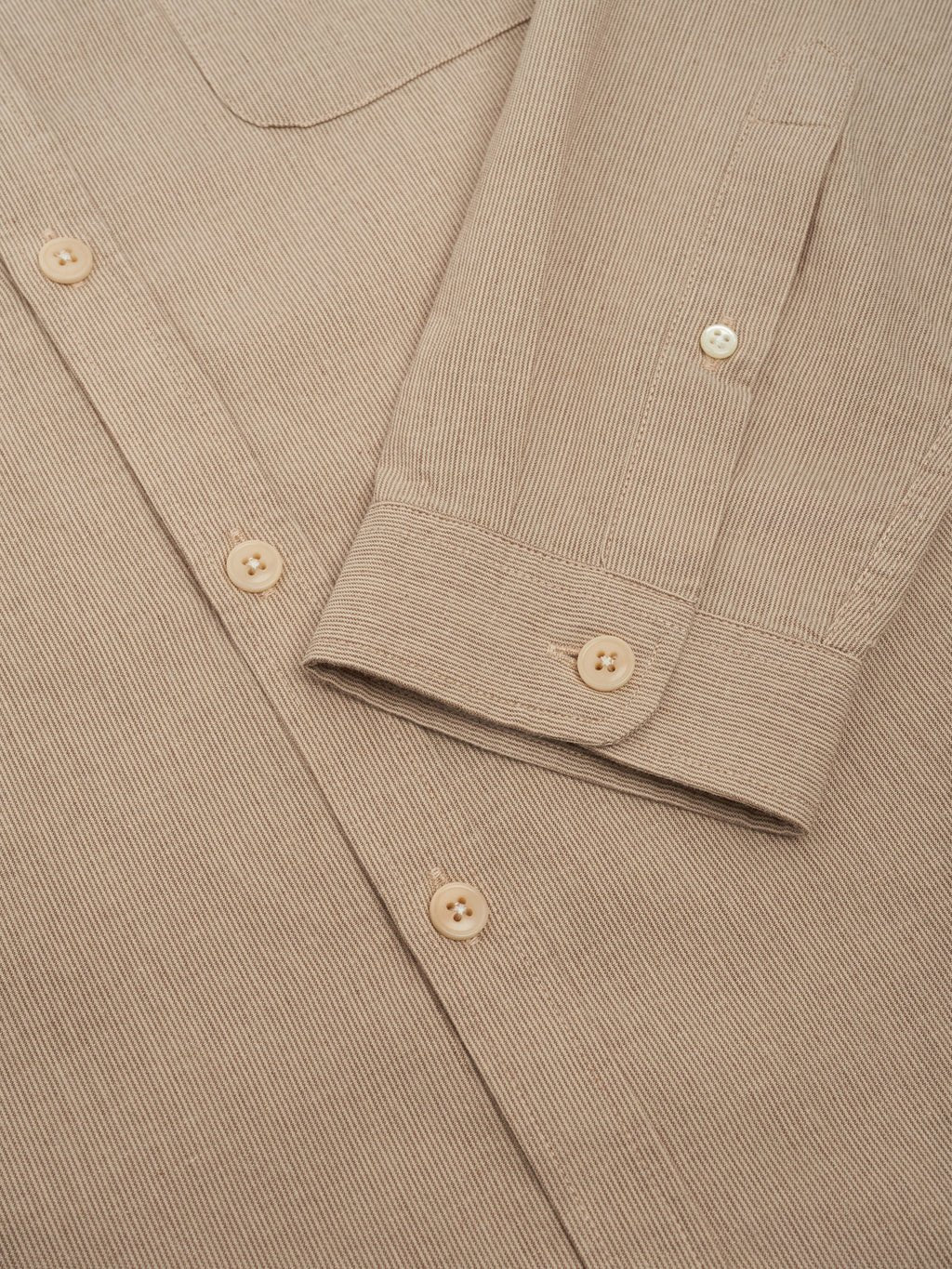 Oliver Spencer New York Special Shirt Howell Beige - Steranko Clothing Manchester