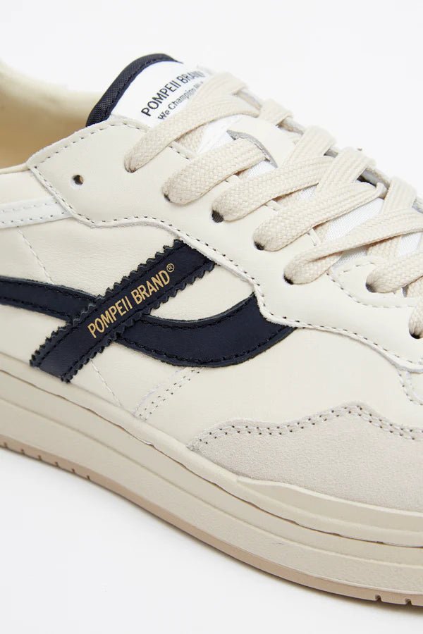 Pompeii Elan Pippa Ecru Navy - Steranko Clothing Manchester