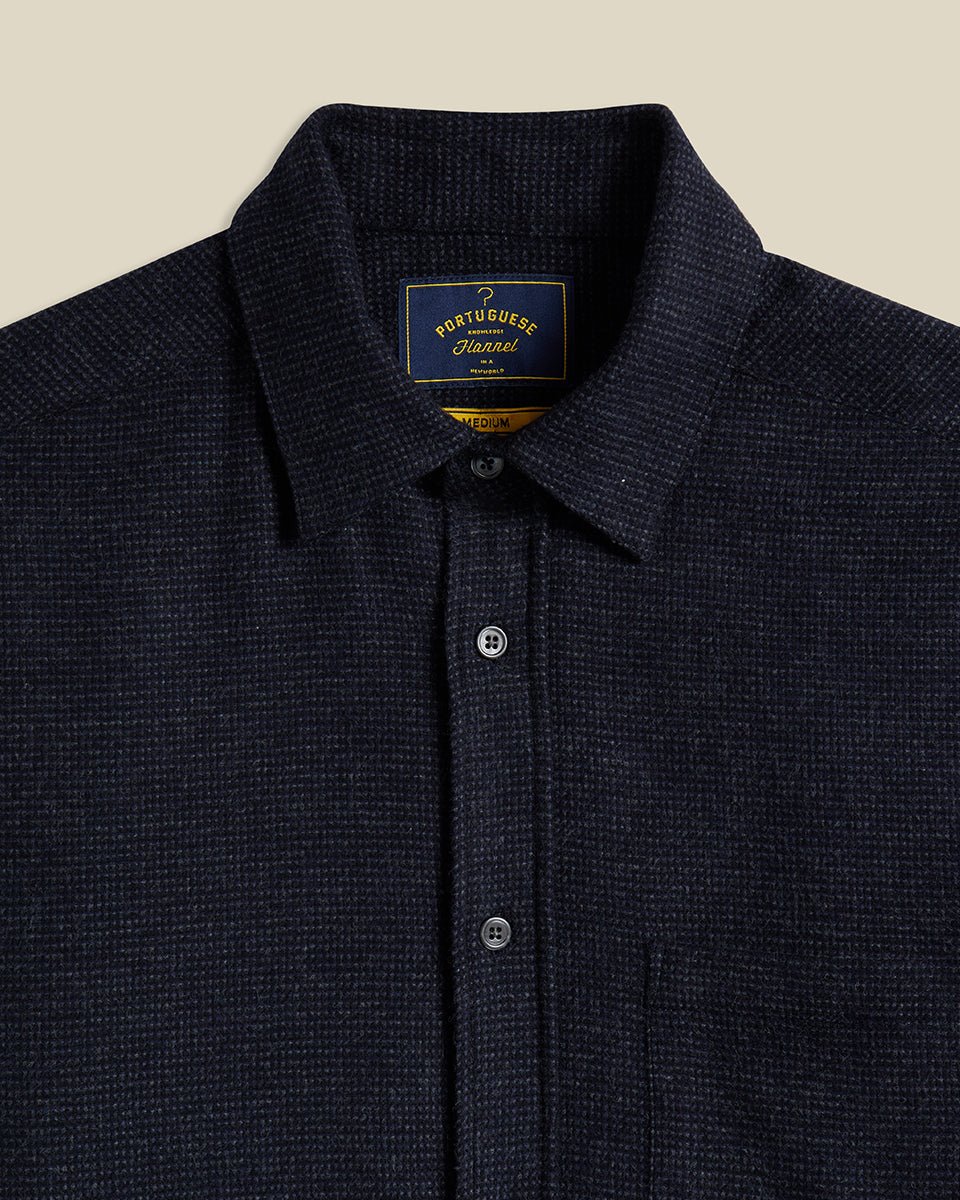 Portuguese Flannel Sounds Grey - Steranko Clothing Manchester