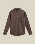 Portuguese Flannel Suavis Brown - Steranko Clothing Manchester