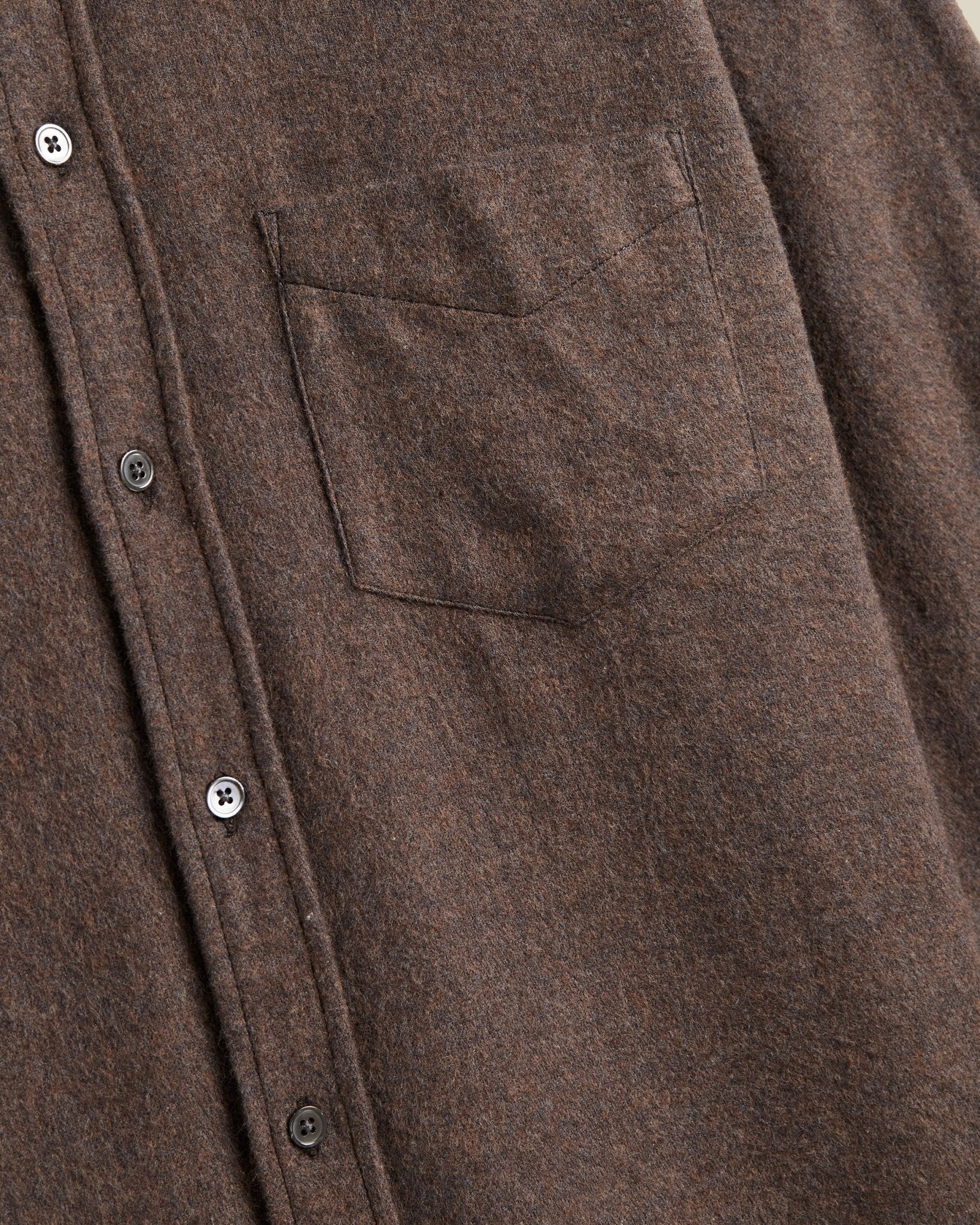 Portuguese Flannel Suavis Brown - Steranko Clothing Manchester