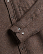 Portuguese Flannel Suavis Brown - Steranko Clothing Manchester
