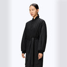 Rains Banja Liner W Coat T1 Black - Steranko Clothing Manchester