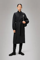 Rains Banja Liner W Coat T1 Black - Steranko Clothing Manchester