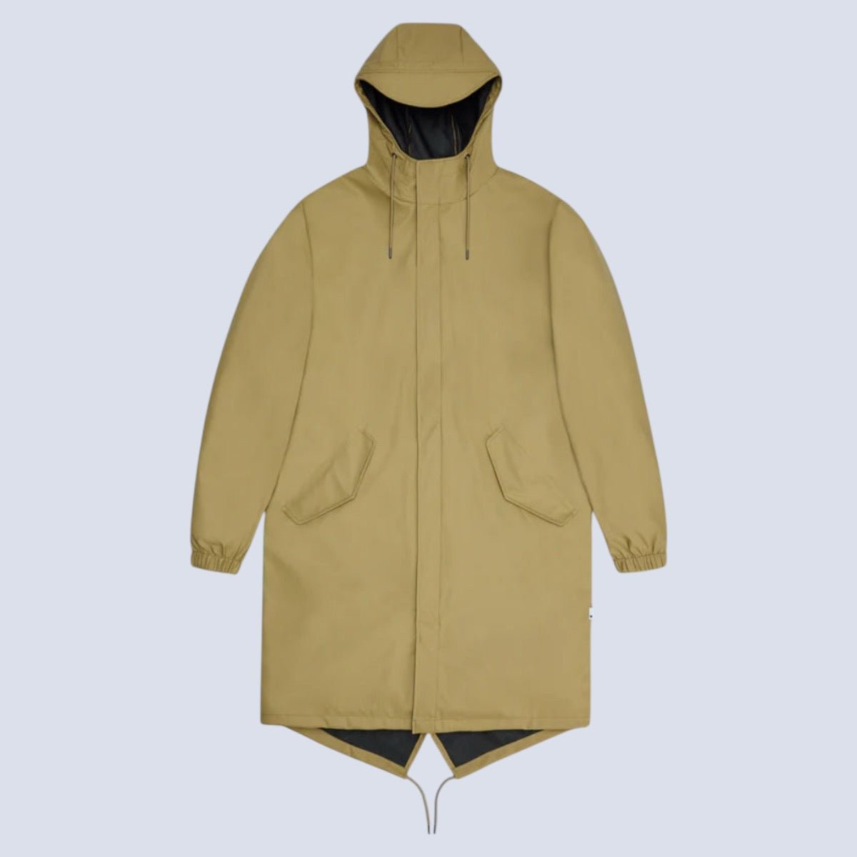 Rains Fishtail Parker W3 Khaki - Steranko Clothing Manchester