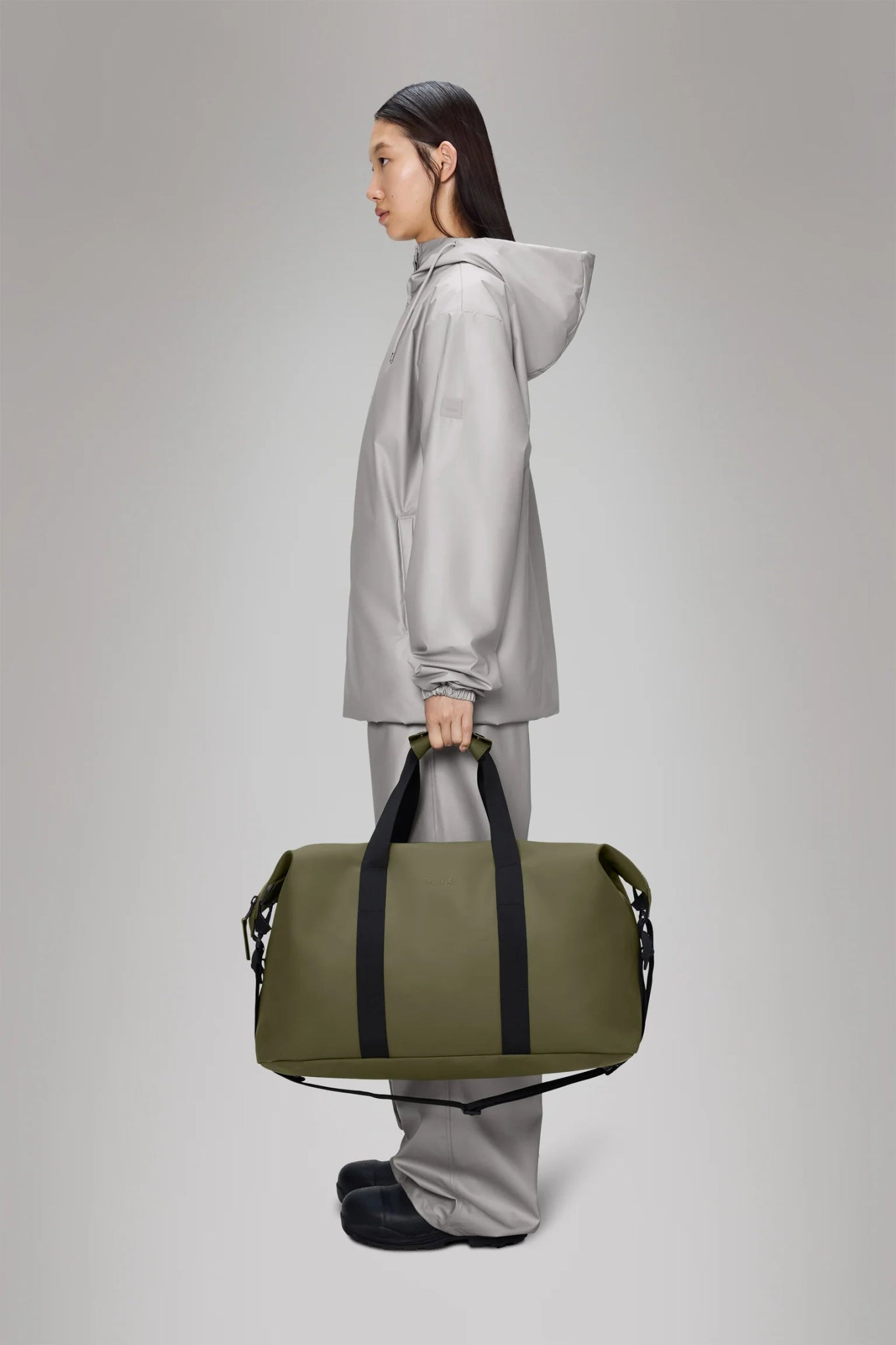 Rains Hilo Weekend Bag W3 Marsh - Steranko Clothing Manchester