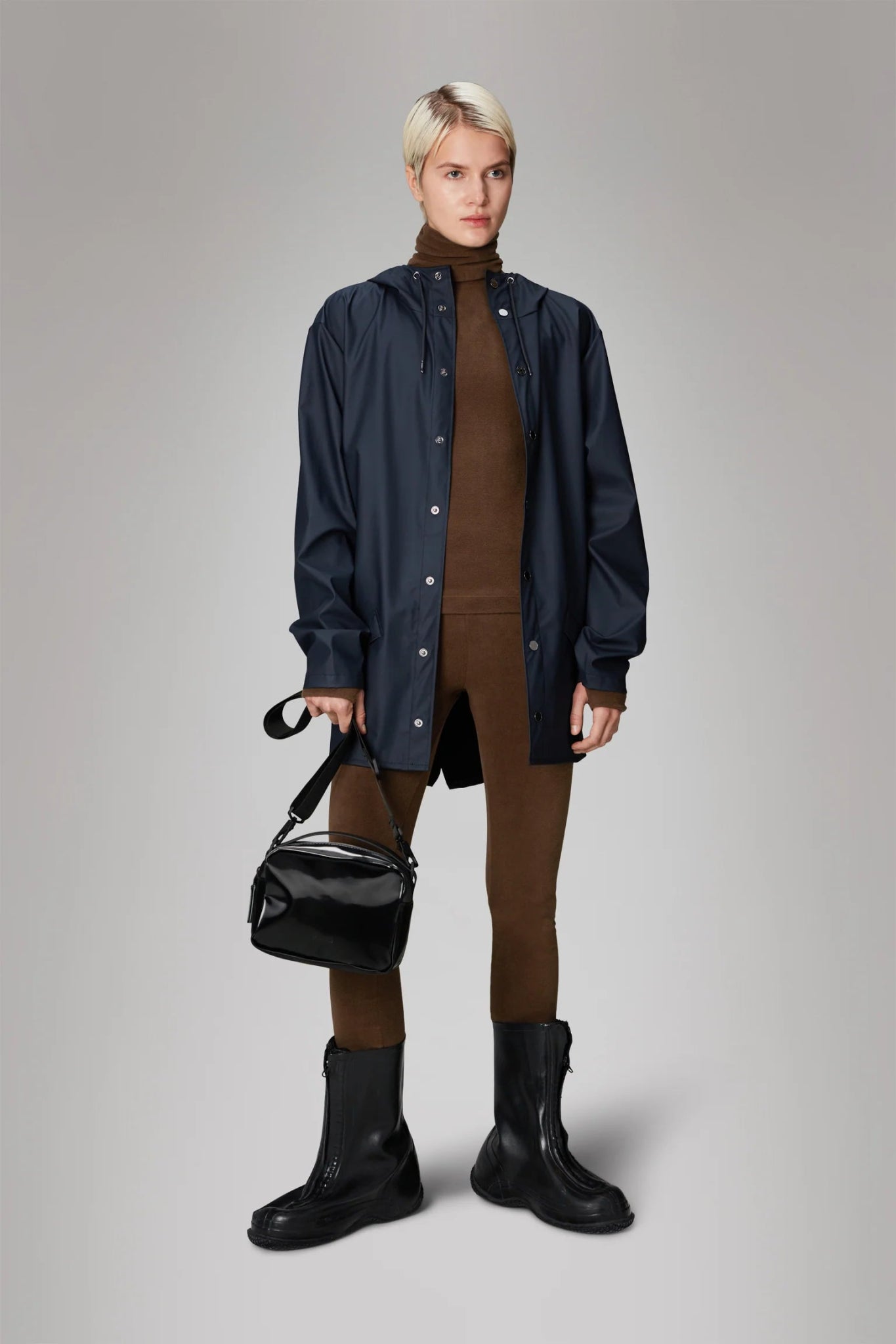 Rains Jacket W3 Navy - Steranko Clothing Manchester