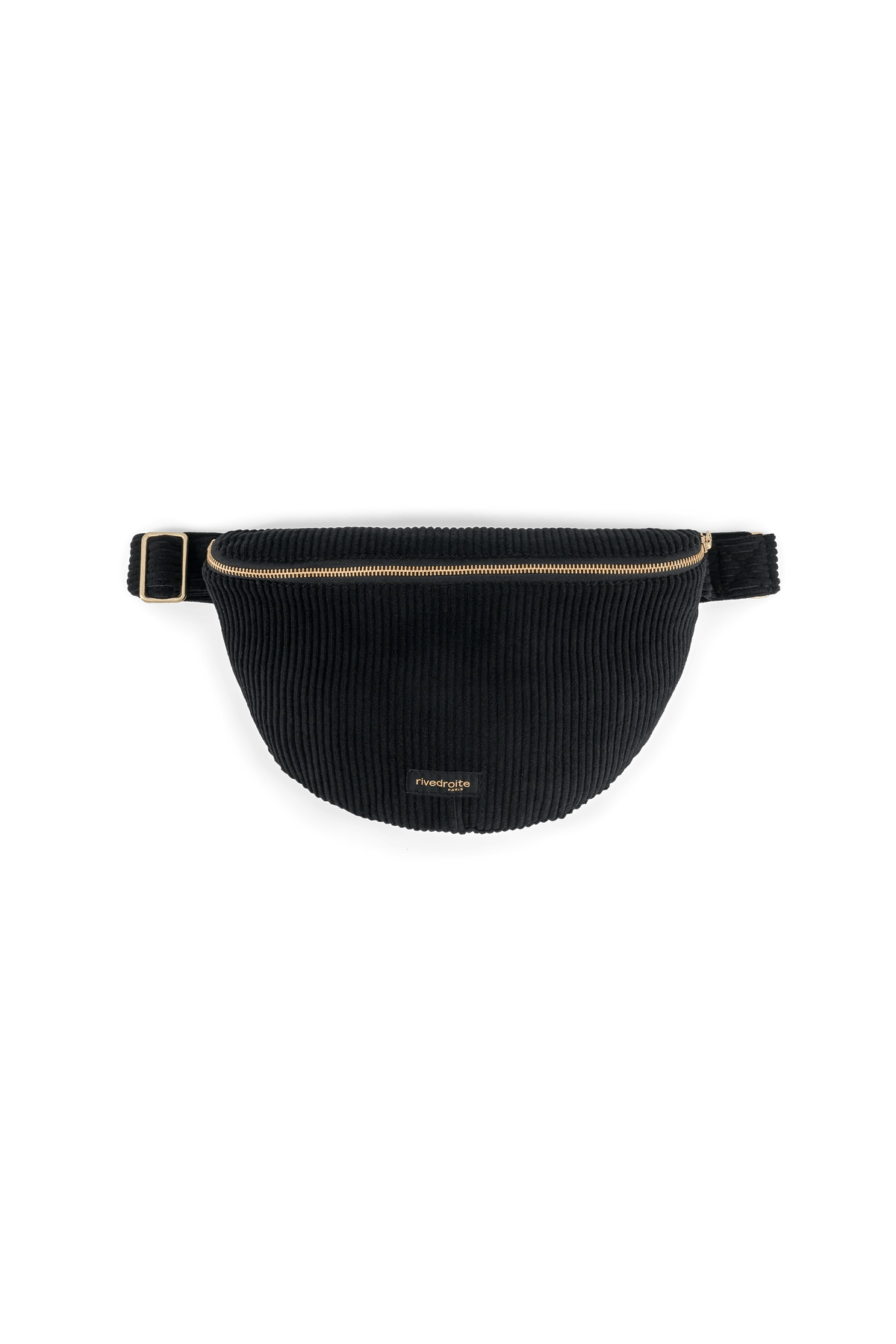 Rivedroit XL Custine Velvet Waist Bag Black - Steranko Clothing Manchester