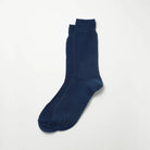 Rototo Cotton Waffle Socks Dull Blue - Steranko Clothing Manchester
