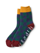 Rototo Pile Room Socks Yellow/Maroon - Steranko Clothing Manchester