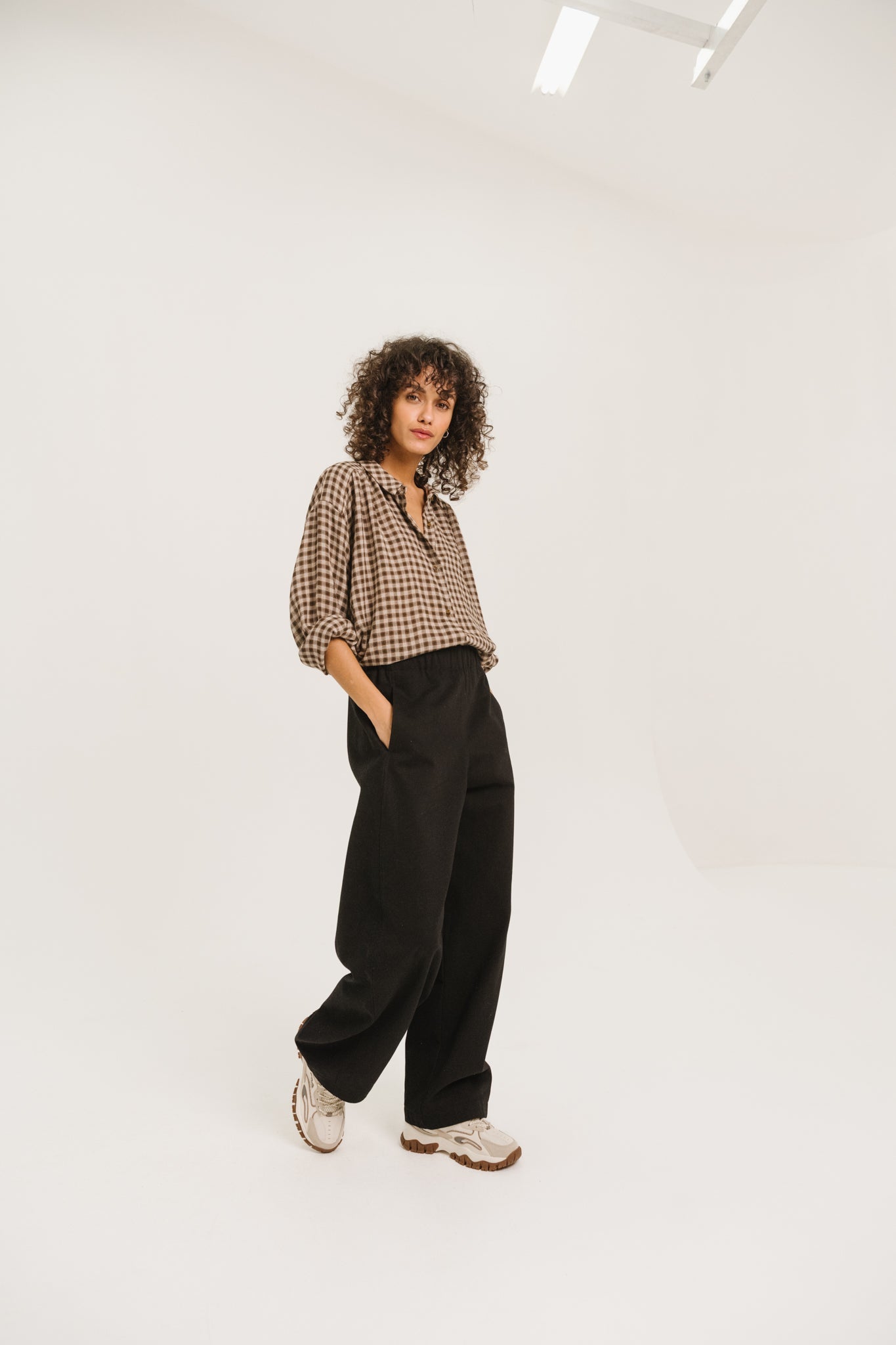 Sacrecoeur Ali Blouse Check Multi - Steranko Clothing Manchester