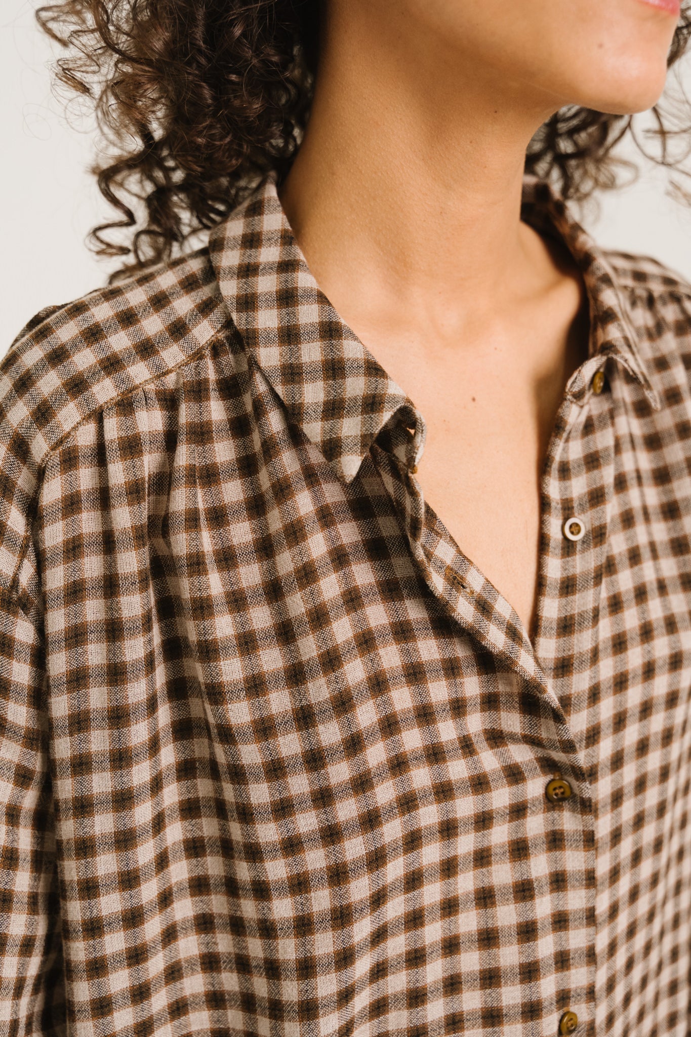 Sacrecoeur Ali Blouse Check Multi - Steranko Clothing Manchester