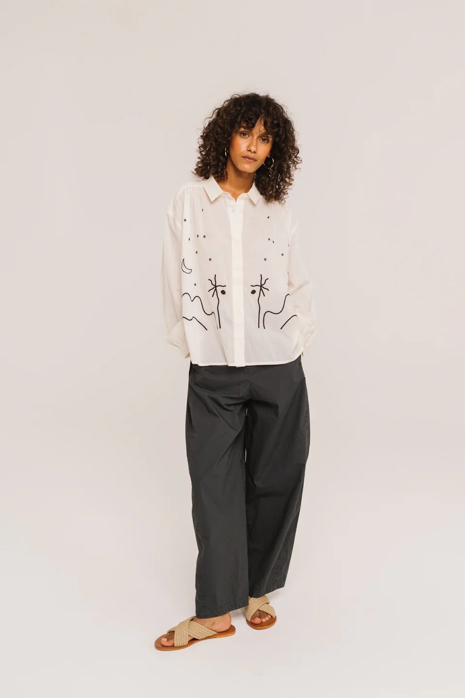 Sacrecoeur Ali Casa Off White Black - Steranko Clothing Manchester