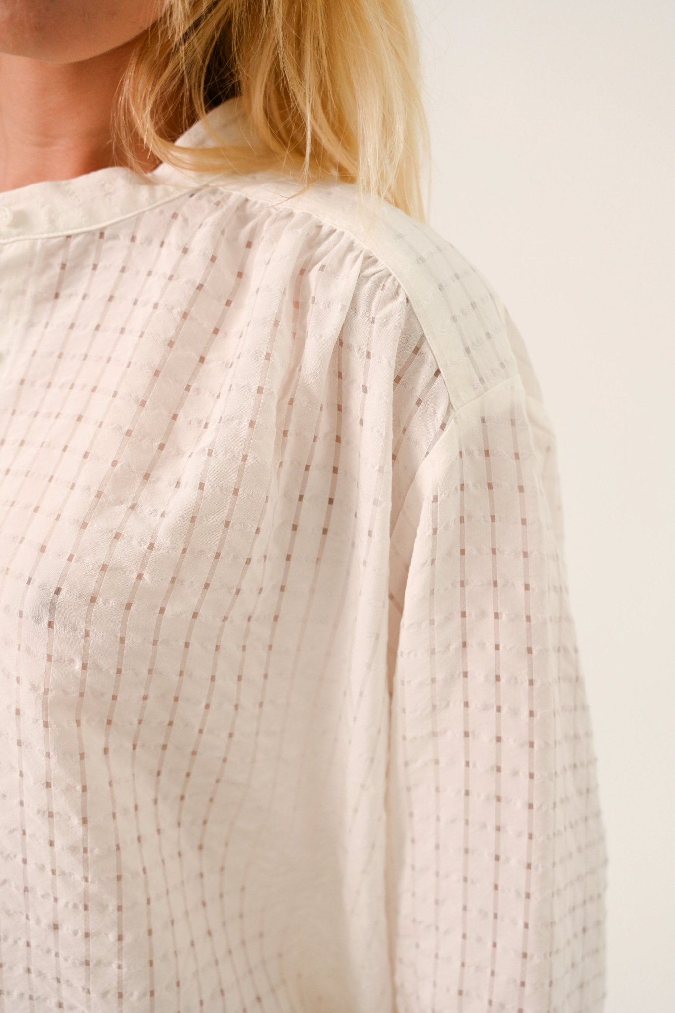 Sacrécoeur Ella Blouse White - Steranko Clothing Manchester
