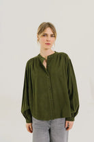Sacrecoeur Giannita Blouse Algae - Steranko Clothing Manchester